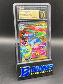 Mega Venusaur ex SAR Mega Brave CGC PRISTINE 10 JAPANESE