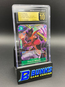 Dracule Mihawk Super Rare ST12 CGC PRISTINE 10