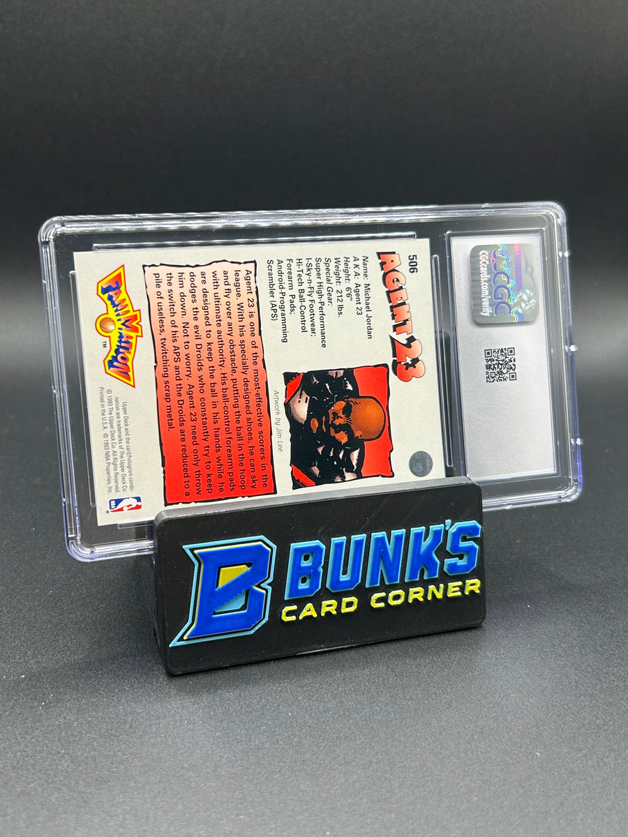 1992-93 Michael Jordan Upper Deck Fanimation Agent 23 CGC 8.5
