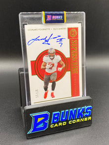 2022 Leonard Fournette Auto 7/15 Superscribe Sig. Encased