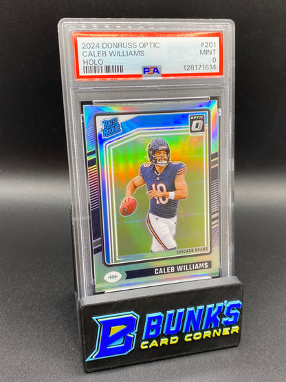 2024 Caleb Williams Silver PSA 9 RR Holo