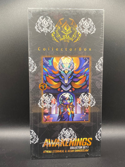 Soul Masters TCG Awakenings Collector Set 1 Athena Stormkal & Keshi Savageclaw