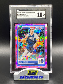 2023-24 Luka Doncic - Pink Ice Prizm 26/35 (Box B2)