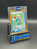 2025 Quinn Ewers Panini Donruss Orange Rated Rookie Auto