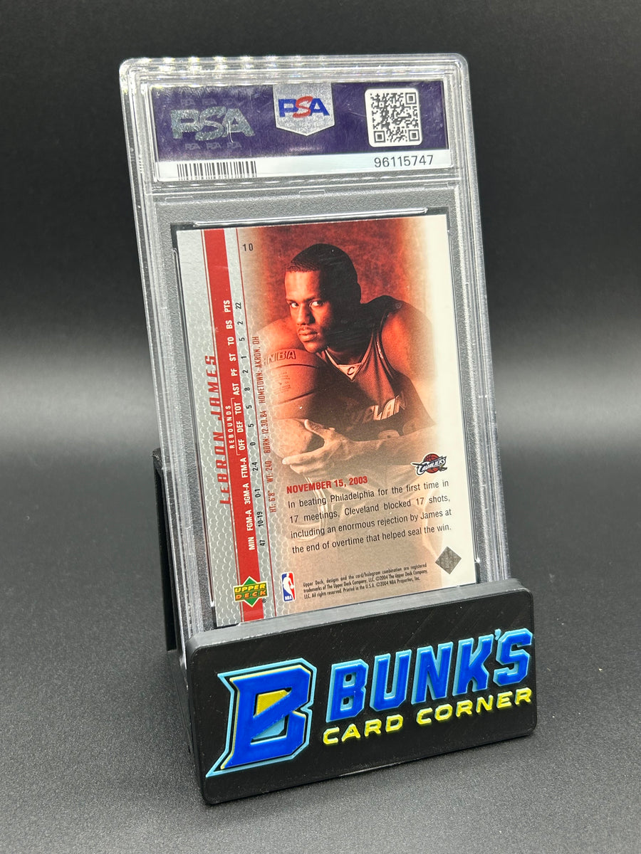2003 LeBron James Upper Deck Phenomenal Beginning Rc PSA 9