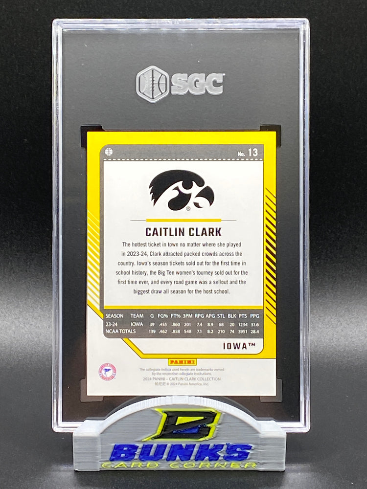2024 Caitlin Clark Vortex 24/399 SGC 10