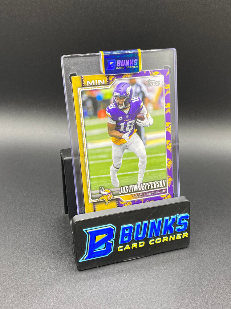 2026 Justin Jefferson Topps Team Logo Border