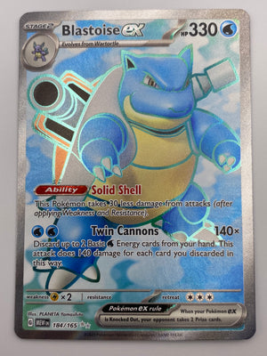 Blastoise Ex Full Art 151 NM