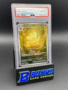 Ninetales Illustration Rare Obsidian Flames PSA 10
