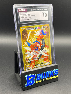 Koraidon Ex Hyper Rare Scarlet & Violet Base CGC 10