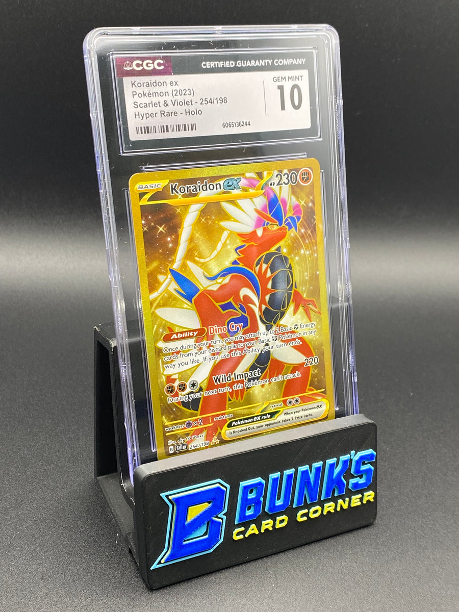 Koraidon Ex Hyper Rare Scarlet & Violet Base CGC 10