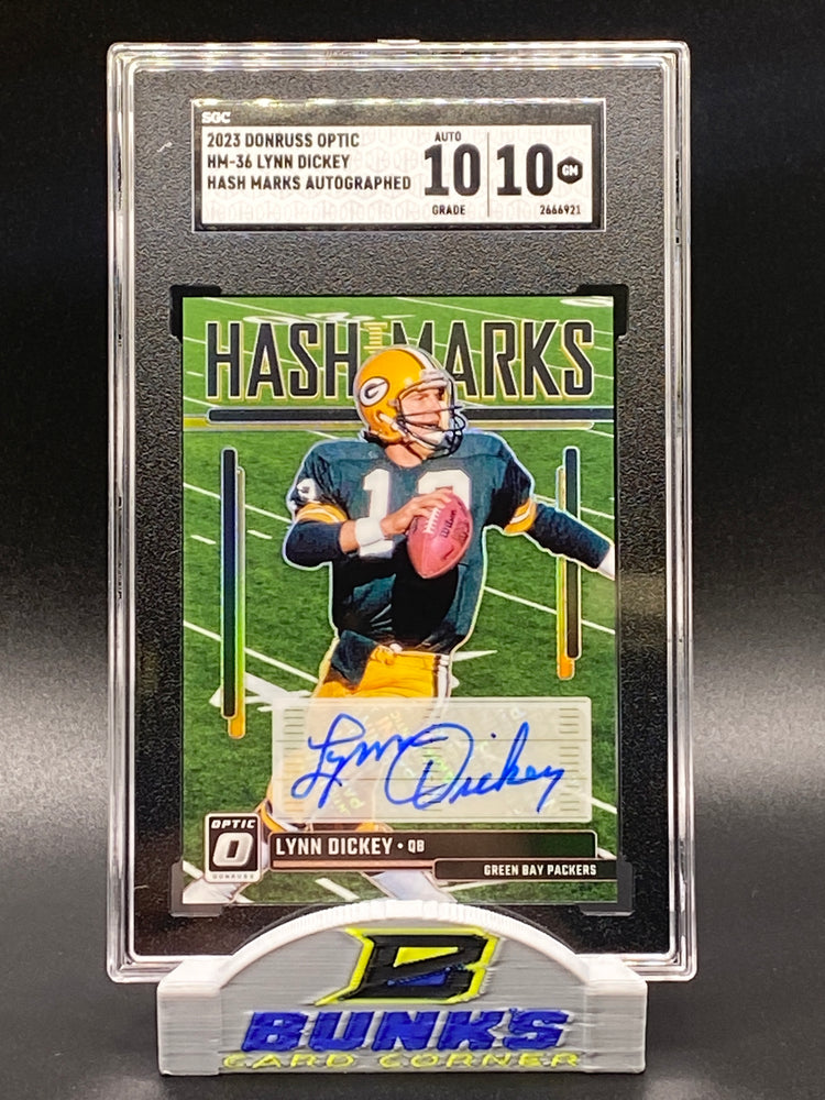 2023 Lynn Dickey AUTOGRAPHED SGC 10|10