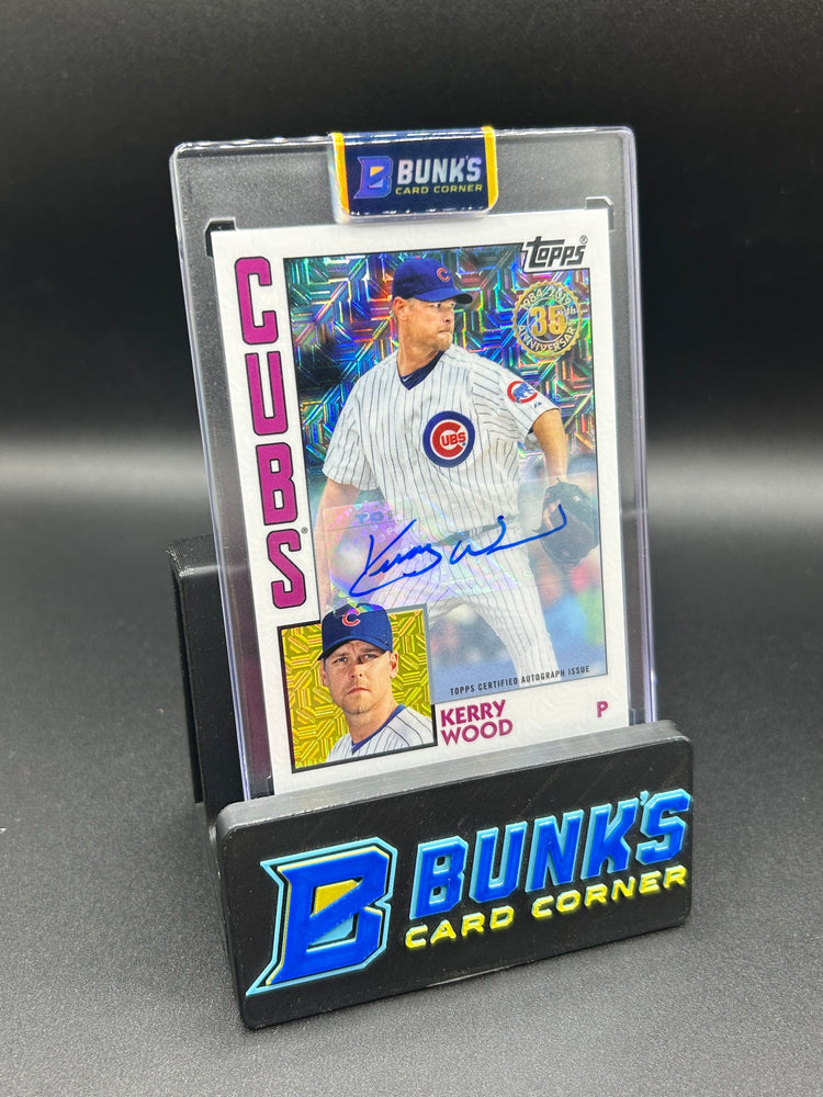2019 Kerry Wood Topps Silver Pack Auto 19/25