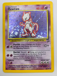 Mewtwo Holo Base Set 2 MP