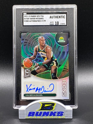 2022-23 Xavier McDaniel AUTOGRAPHED 37/99