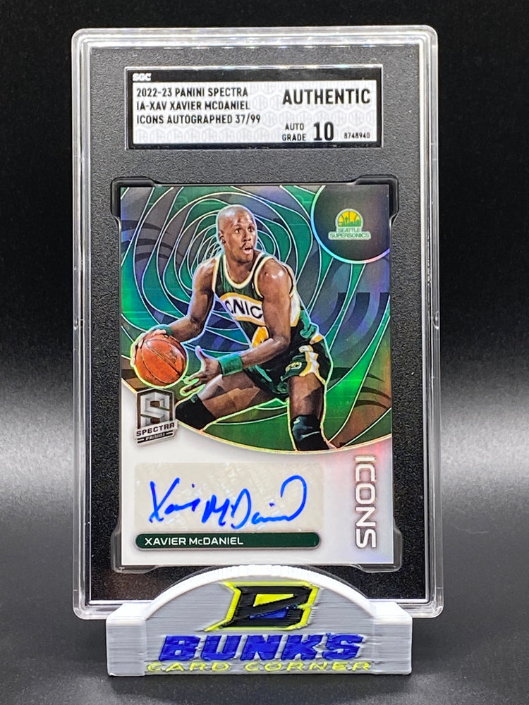 2022-23 Xavier McDaniel AUTOGRAPHED 37/99