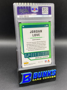 2024 Jorden Love Orange Scope 2/79 PSA 9