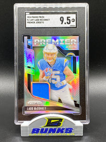2024 Ladd McConkey Rookie Card Premier Jerseys (Box B8)