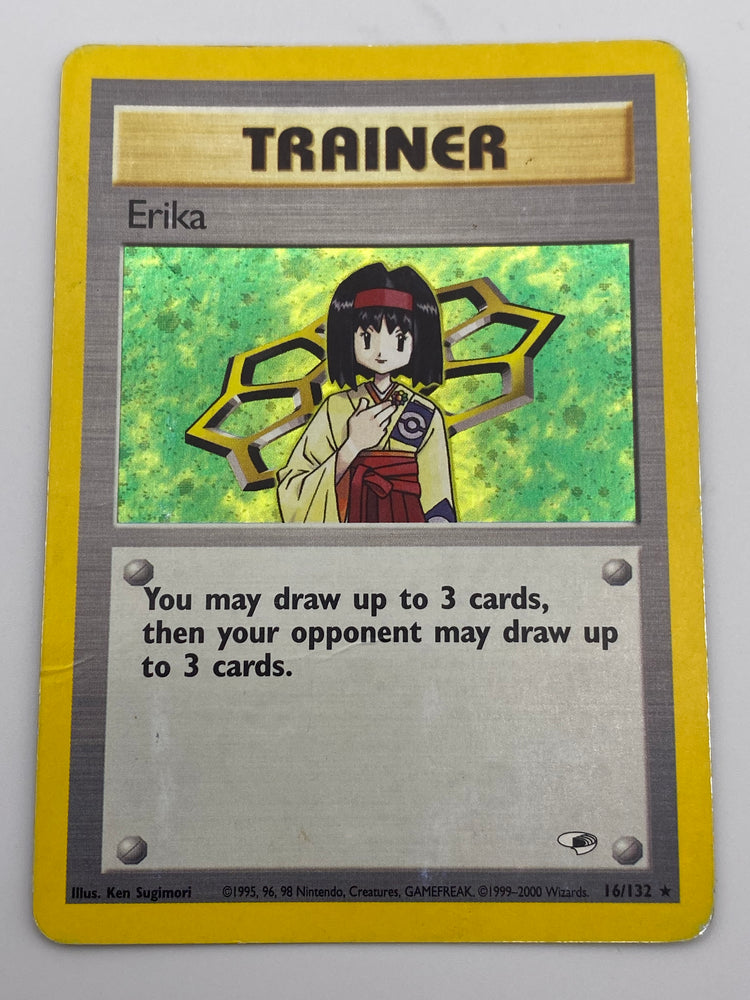 Trainer Erika Holo Gym Heroes HP