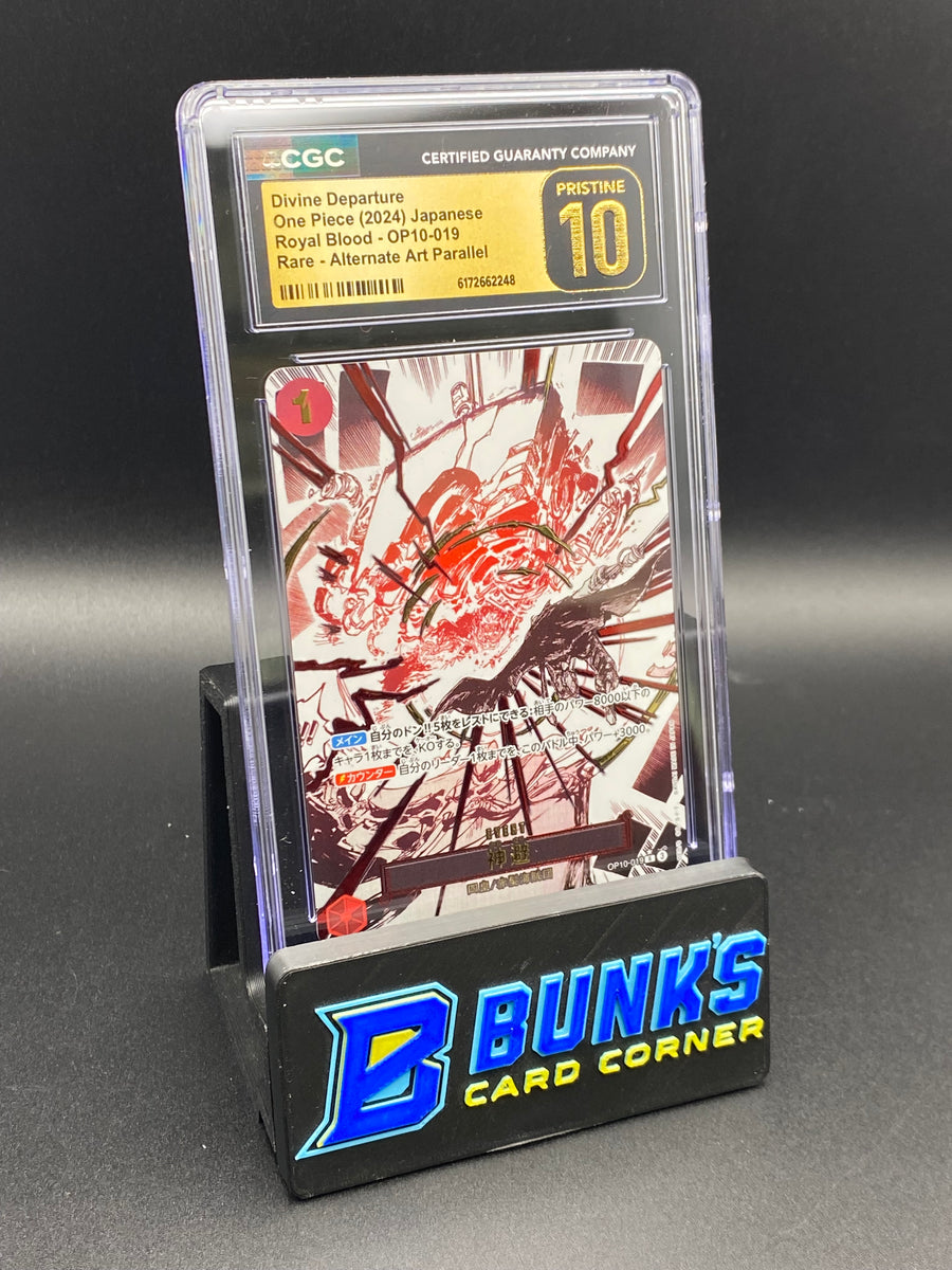 Divine Departure Rare Alt Art Parallel OP10-019 CGC PRISTINE 10 Japanese