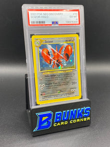 Scizor Holo Neo Discovery PSA 6
