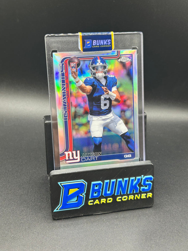 2025 Jaxson Dart Topps Rookie Refractor RC