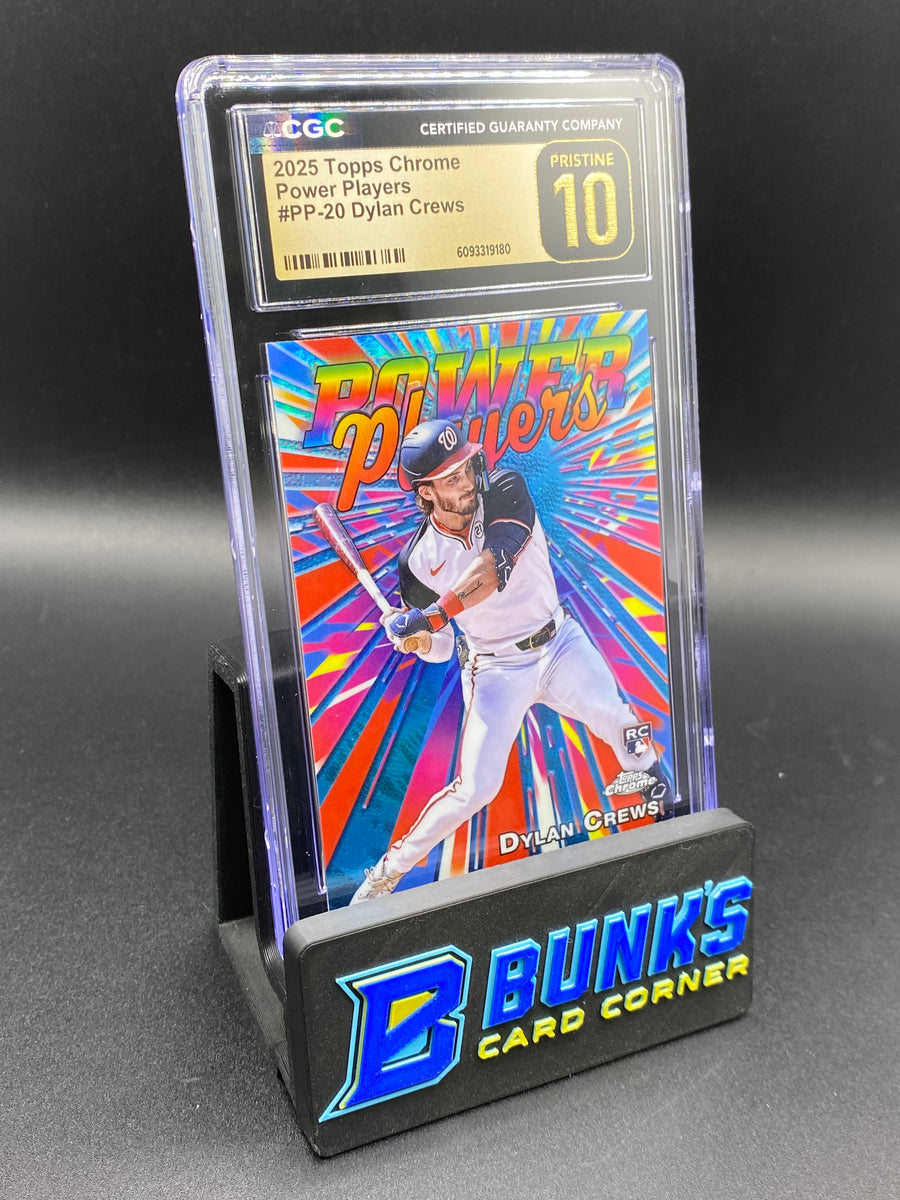 2025 Dylan Crews Power Players Rc CGC PRISTINE 10