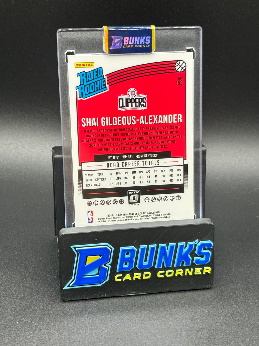 2018-19 Shai Gilgeous-Alexander Optic Rated Rookie MVP
