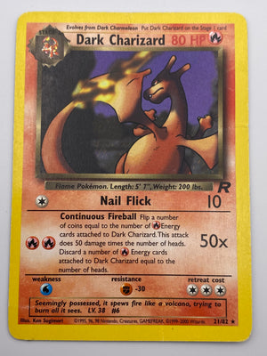 Dark Charizard Team Rocket DMG/Creased