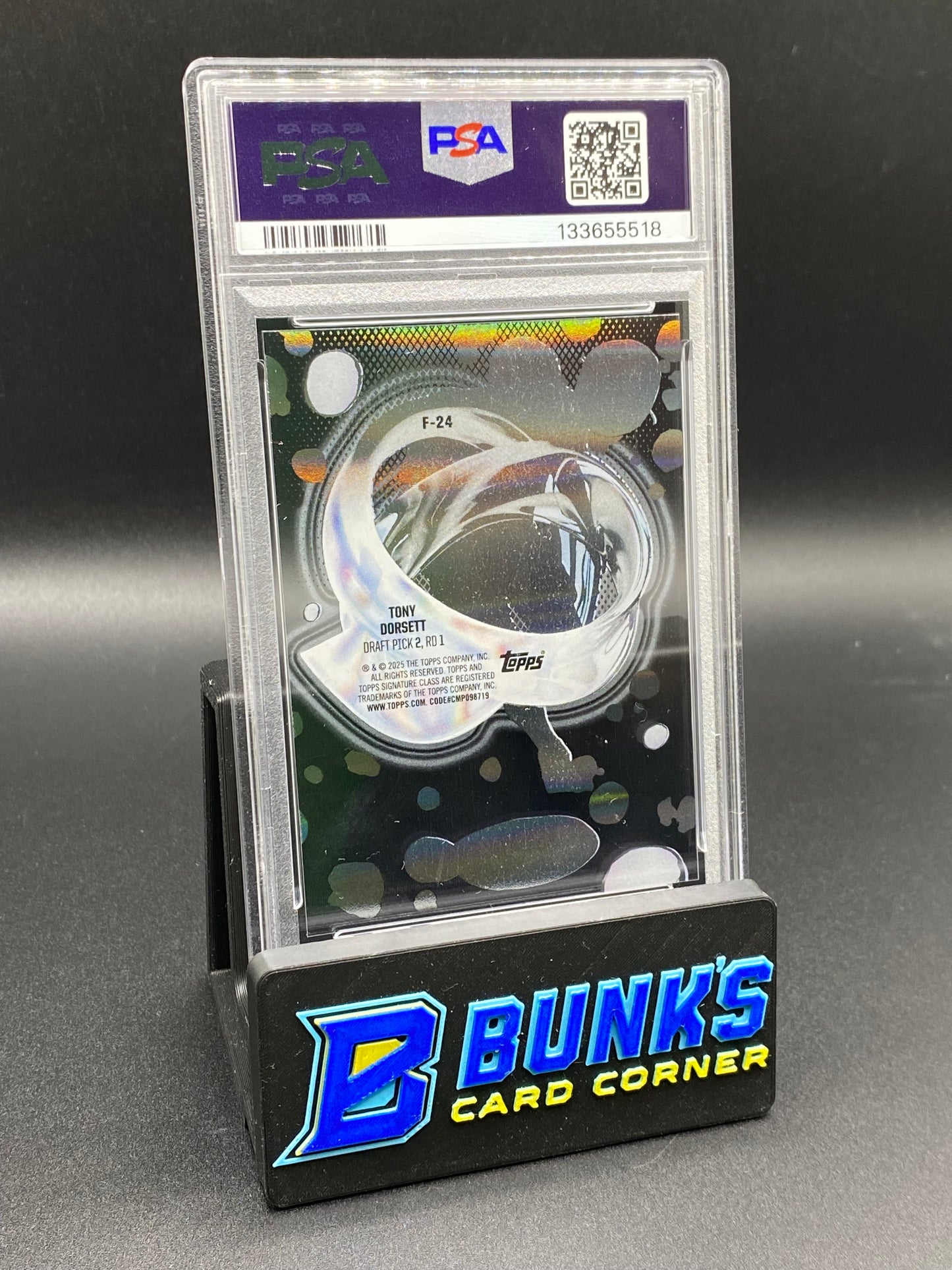 2024 Tony Dorsett Fluidity PSA 10