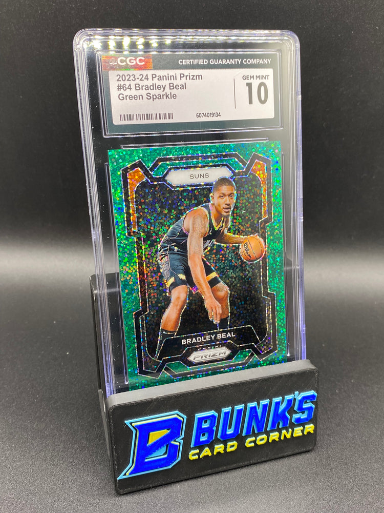 2023-24 Bradley Beal Green Sparkle 5/8 CGC 10