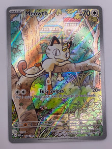 Meowth Illustration Rare Phantasmal Flames NM