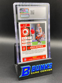 2019 Baker Mayfield Blue Contenders 83/99 CGC 10
