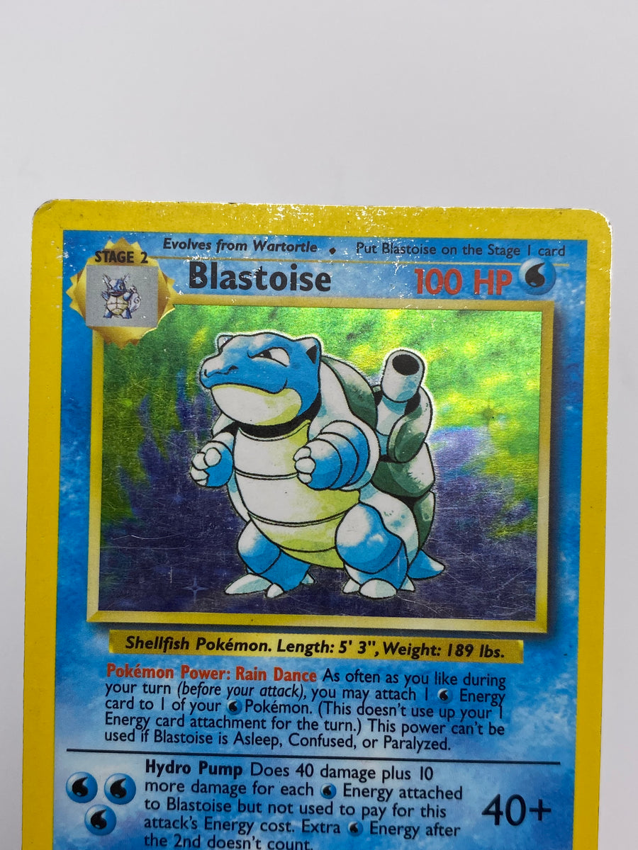 Blastoise Holo Base Set HP