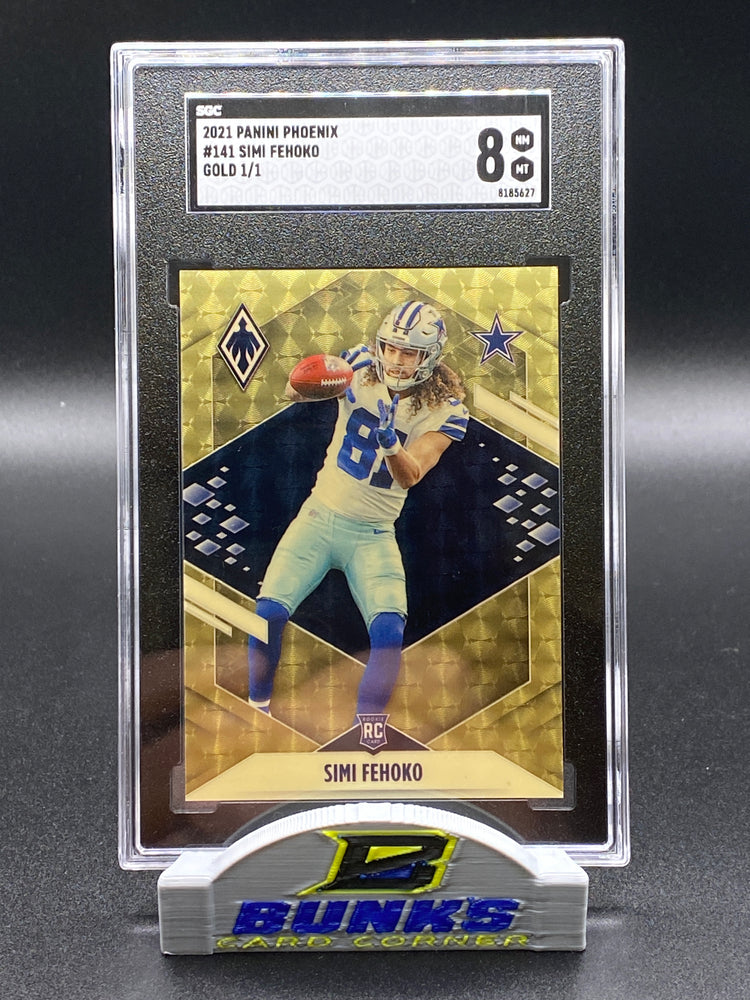 2021 Simi Fehoko Rookie Card Gold 1/1
