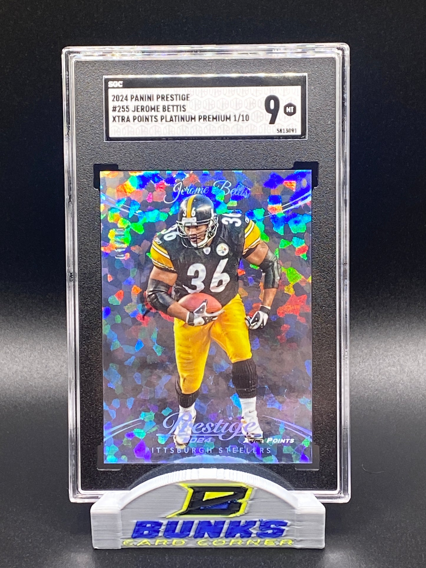 2024 Jerome Bettis - Platinum Premium 1/10 (Box A1)
