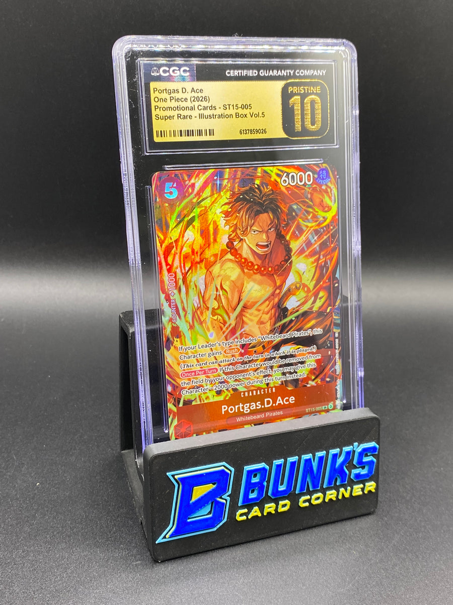 Portgas D. Ace Super Rare Promo CGC PRISTINE 10