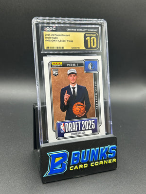 2025-26 Cooper Flagg Panini Instant Draft Night Rc CGC Pristine 10