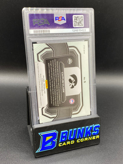 2024  Caitlin Clark Campus Legend Red Ice PSA 9