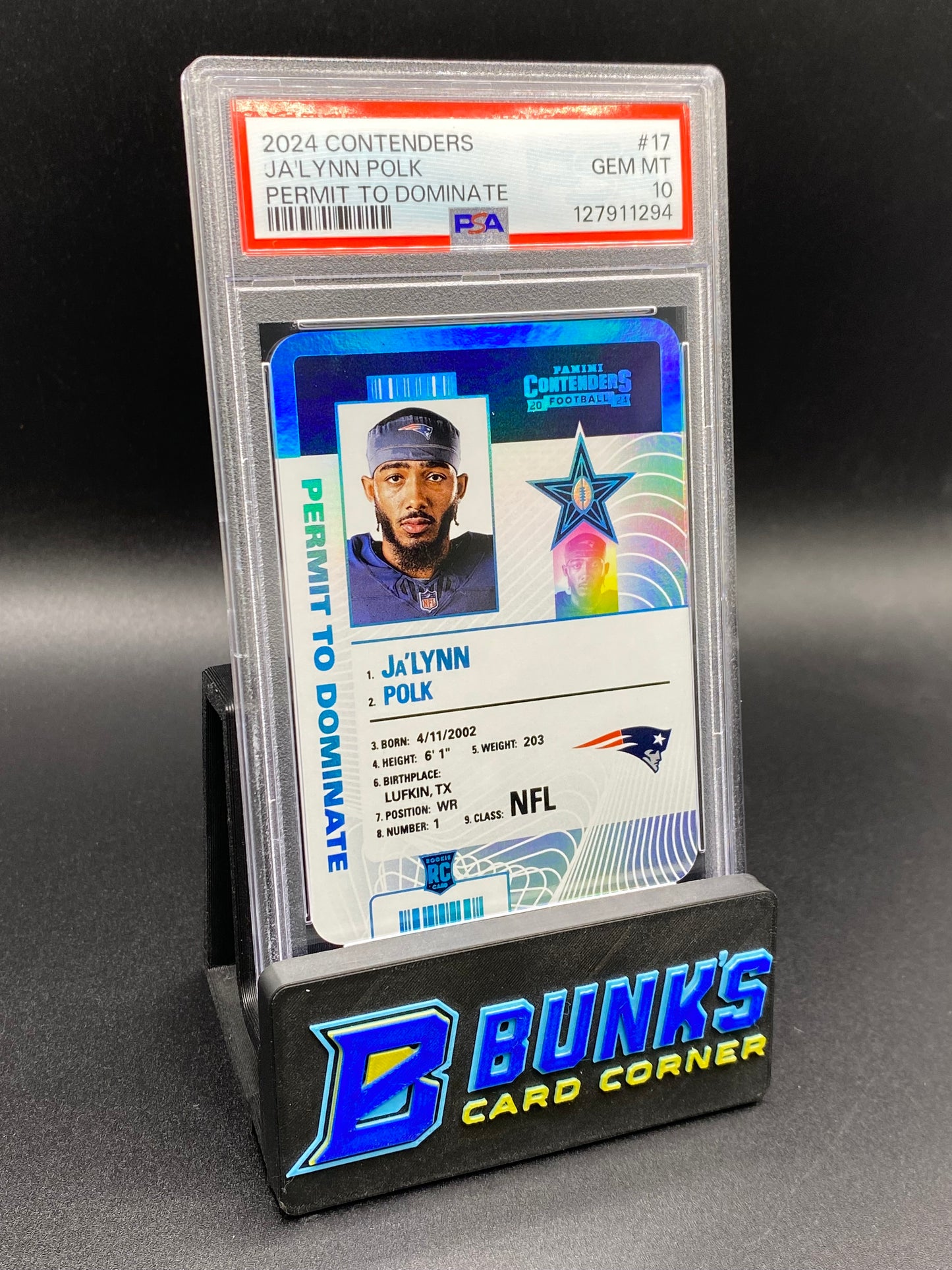 2024 Ja'Lynn Polk Permit to Dominate Rc PSA 10