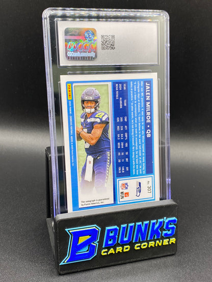 2025 Jalen Milroe Purple 46/150 RR Auto CGC Authentic Auto 10