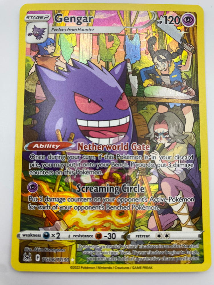 Gengar Trainer Gallery Lost Origin NM