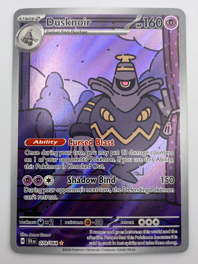 Dusknoir Illustration Rare Shrouded Fable NM