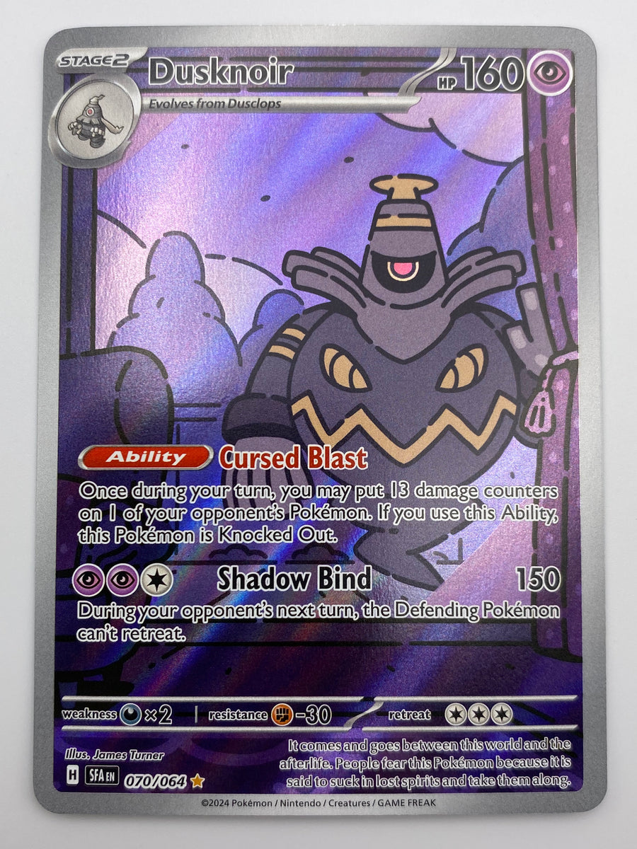 Dusknoir Illustration Rare Shrouded Fable NM