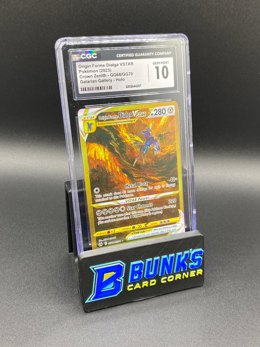Origin Forme Dialga Vstar Galarian Gallery Crown Zenith CGC 10
