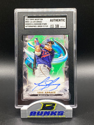 2023 Luis Arraez AUTOGRAPHED 37/125