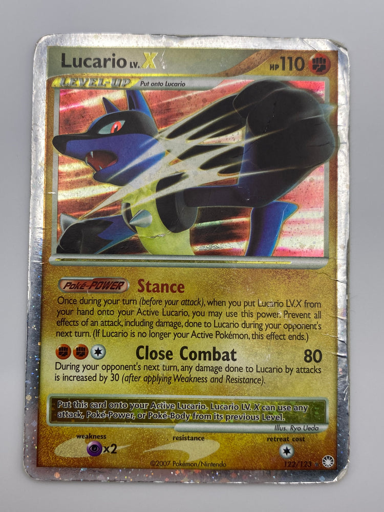 Lucario Lv. X Holo Mysterious Treasures HP