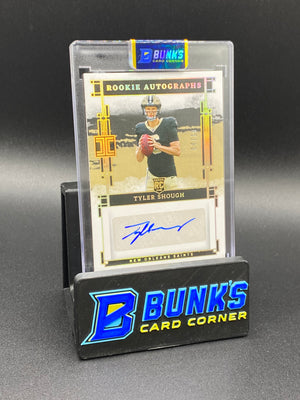 2025 Tyler Shough Panini Impeccable Rc Auto 4/10