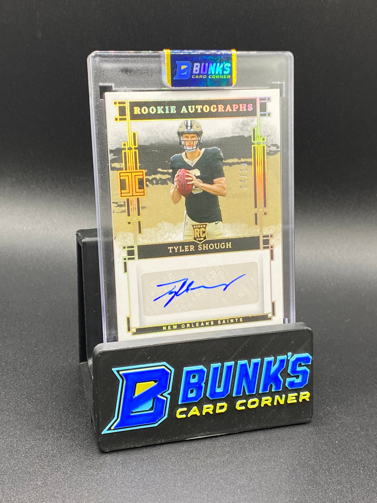 2025 Tyler Shough Panini Impeccable Rc Auto 4/10