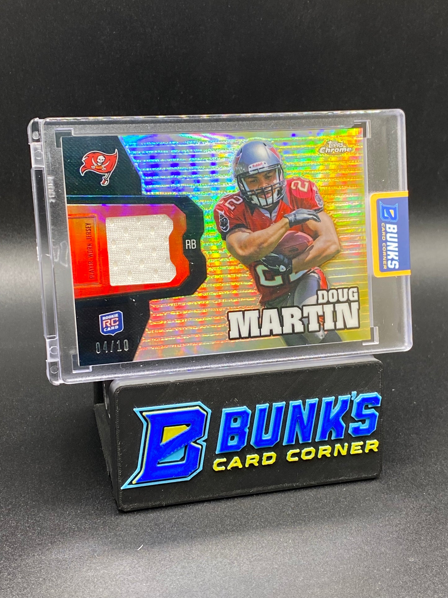 2012 Topps Chrome Rc 4/10 Doug Martin Patch